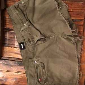 Hudson Green Shorts Sz 28